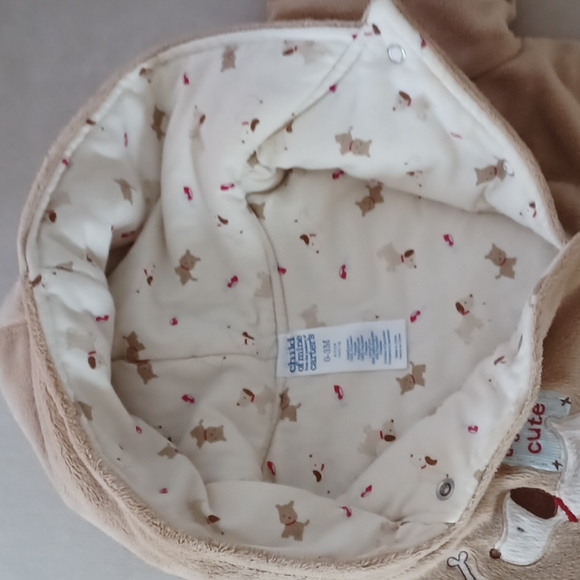 Child of Mine by Carter's Baby Snow Suit Sac with Seat Belt Slit (0-3jM) Boys - Picture 4 of 5